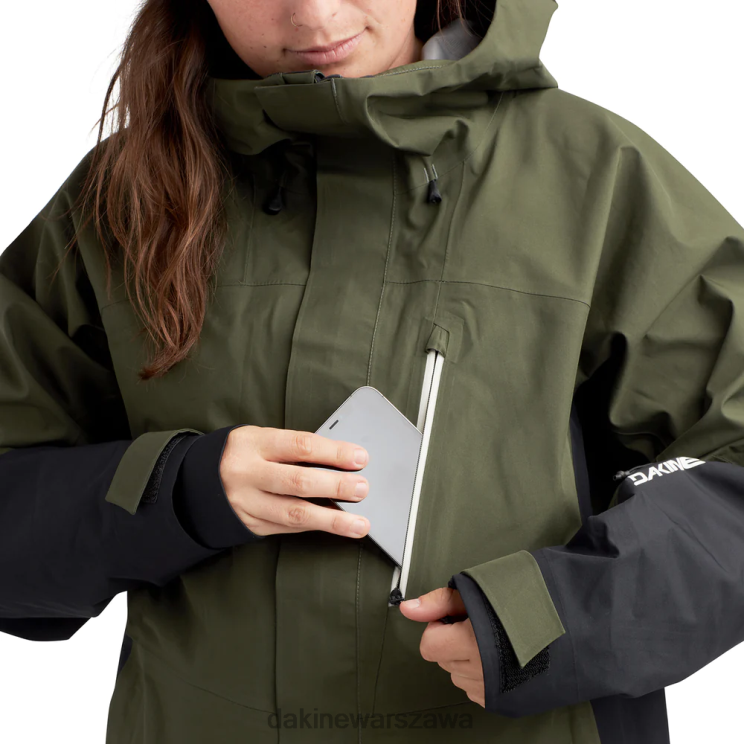 Dakine kobiety Kurtka Stoker Gore-Tex 3L B0XJ2275 torf zielony odzież