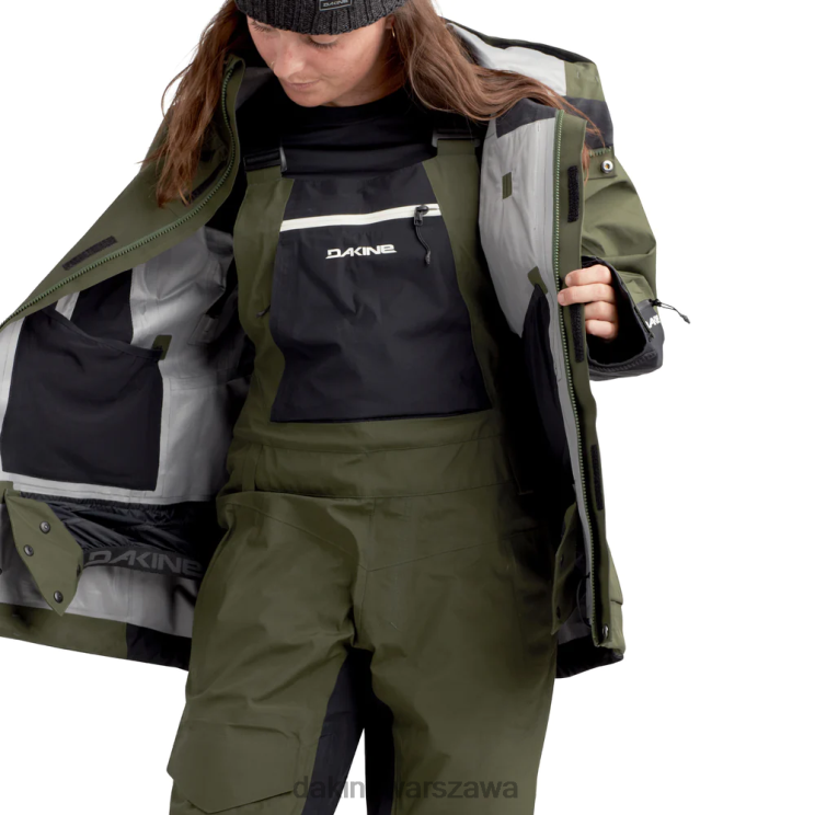 Dakine kobiety Kurtka Stoker Gore-Tex 3L B0XJ2275 torf zielony odzież