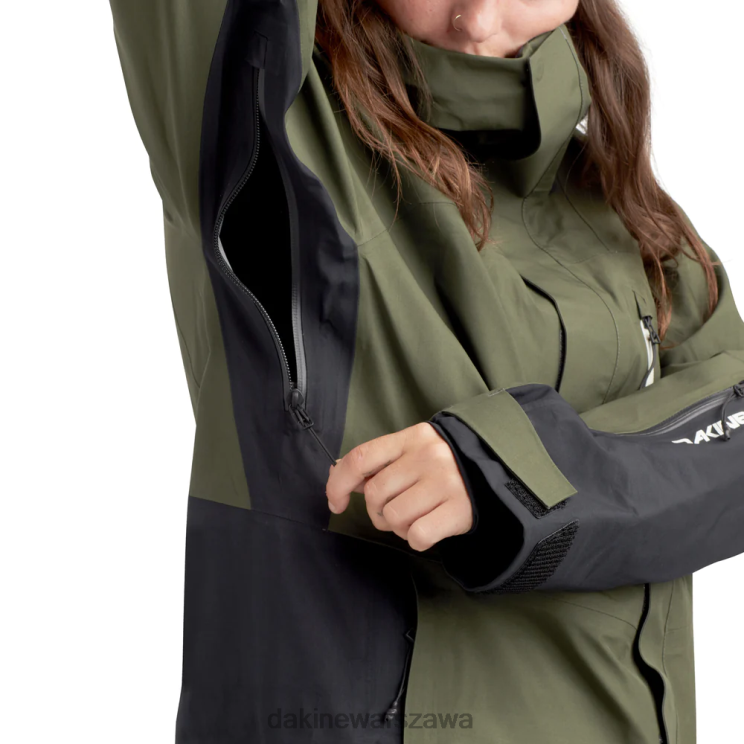 Dakine kobiety Kurtka Stoker Gore-Tex 3L B0XJ2275 torf zielony odzież