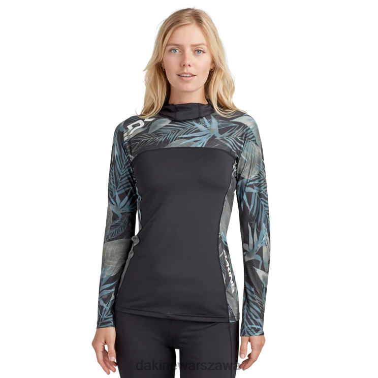 Dakine kobiety Dopasowana bluza z kapturem rashguard HD B0XJ2774 nadruk nahele odzież