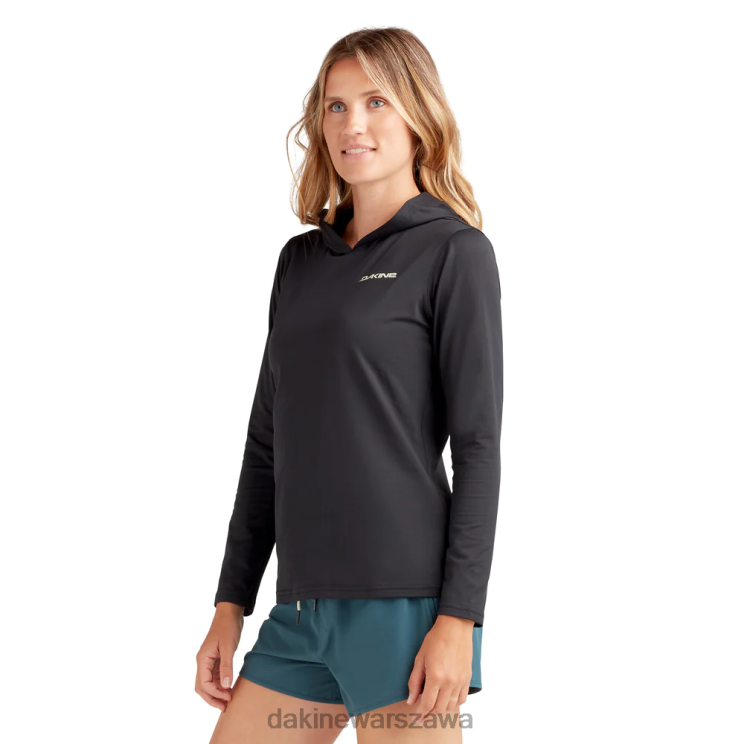 Dakine kobiety Luźna bluza z kapturem z długim rękawem i kapturem Mission Mission B0XJ2289 czarny odzież
