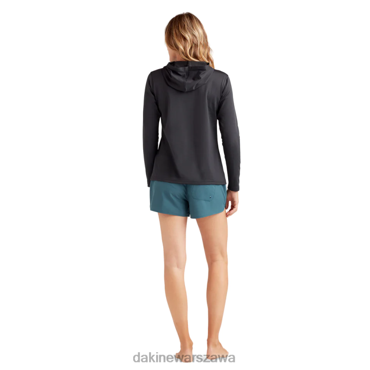Dakine kobiety Luźna bluza z kapturem z długim rękawem i kapturem Mission Mission B0XJ2289 czarny odzież