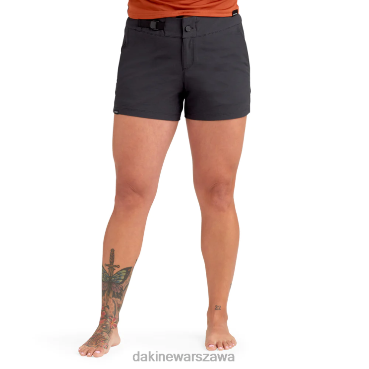 Dakine kobiety Krótkie spodenki hybrydowe Rockwell B0XJ2763 czarny odzież