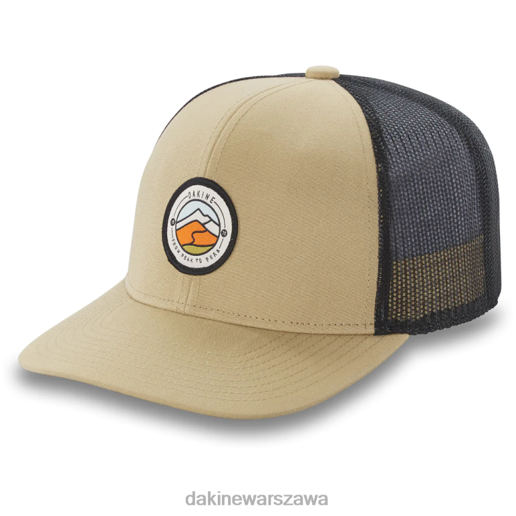 Dakine mężczyźni Ekologiczna czapka typu trucker Twin Peaks B0XJ2507 khaki akcesorium