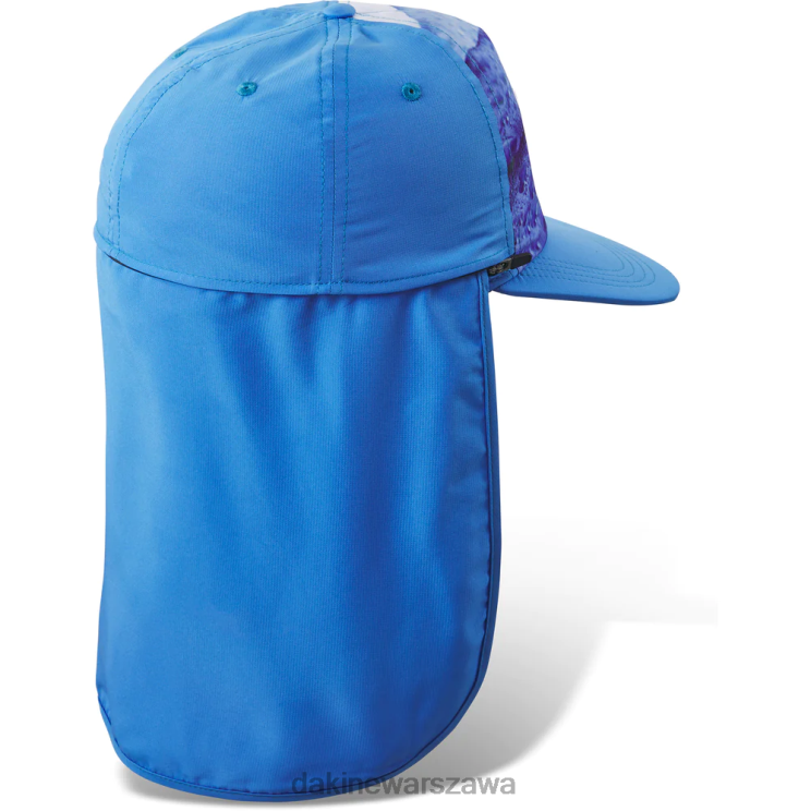 Dakine mężczyźni Zakrzywiony kapelusz abaco z peleryną na karku B0XJ2469 niebieska fala akcesorium