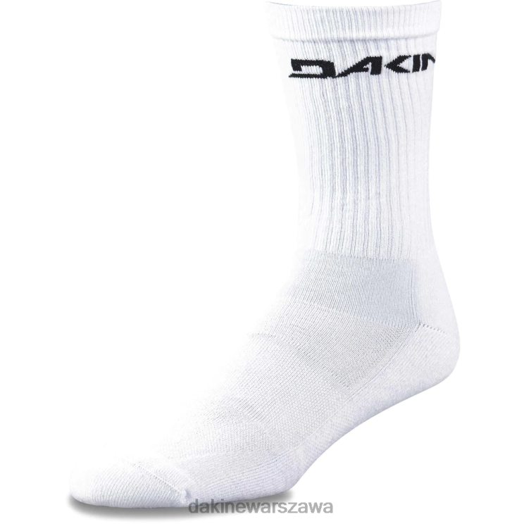 Dakine mężczyźni niezbędna skarpetka – 3 szt B0XJ2596 biały akcesorium