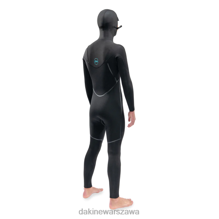 Dakine mężczyźni Kombinezon z kapturem i zamkiem błyskawicznym Mission Chest 4/3mm B0XJ288 czarny odzież