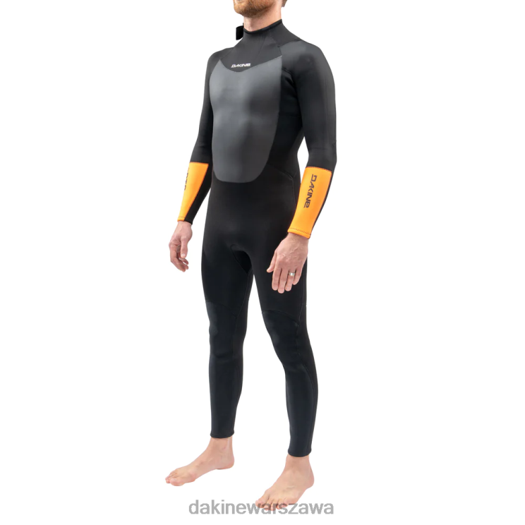 Dakine mężczyźni Pełny kombinezon z zamkiem błyskawicznym z tyłu 5/3 mm B0XJ2119 czarny odzież