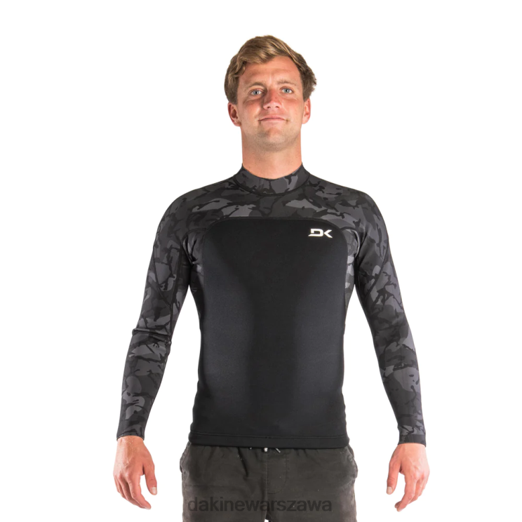 Dakine mężczyźni kurtka kwantowa 2/1mm f/l B0XJ297 czarny kamuflaż/biały odzież