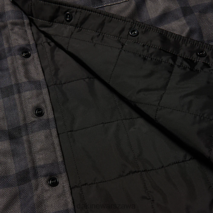 Dakine mężczyźni Flanela izolowana od ładowarki B0XJ261 szara krata odzież