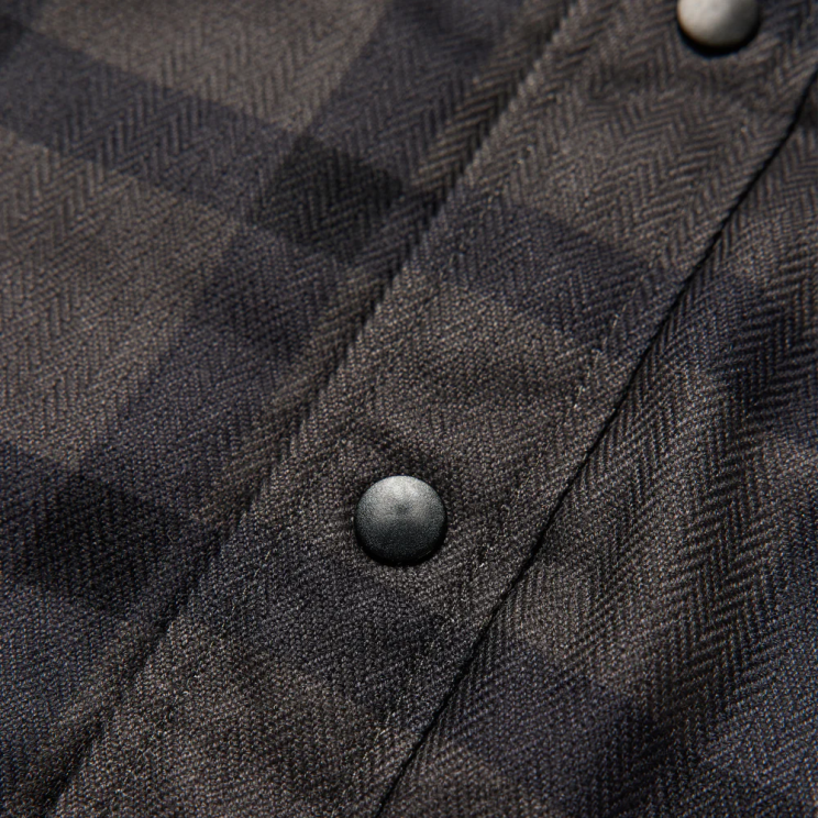 Dakine mężczyźni Flanela izolowana od ładowarki B0XJ261 szara krata odzież