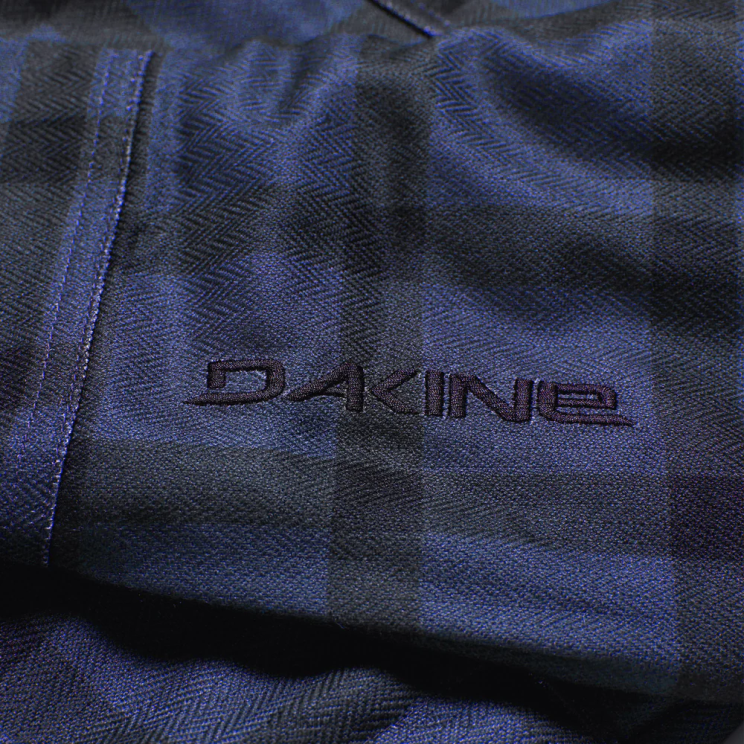 Dakine mężczyźni Flanela izolowana od ładowarki B0XJ262 granatowa krata odzież