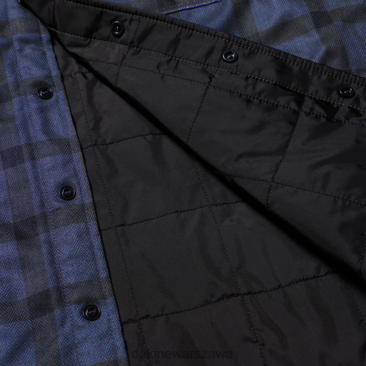 Dakine mężczyźni Flanela izolowana od ładowarki B0XJ262 granatowa krata odzież
