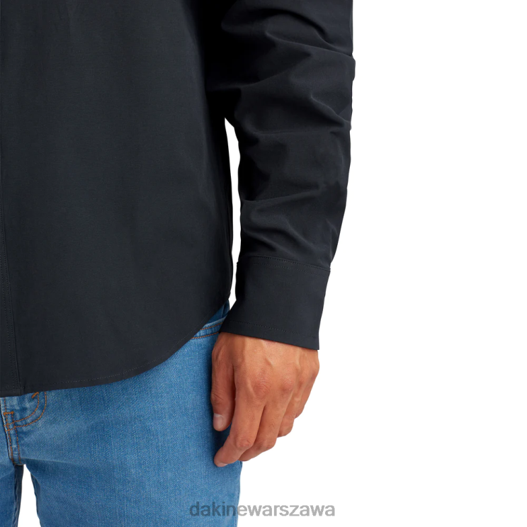 Dakine mężczyźni Zawietrzna koszula z długim rękawem, zapinana na guziki B0XJ265 czarny odzież