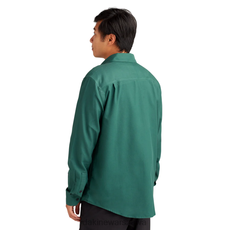 Dakine mężczyźni koszula flanelowa z ładowarką B0XJ258 jodła zielona odzież