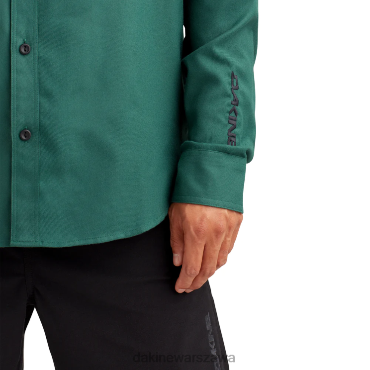 Dakine mężczyźni koszula flanelowa z ładowarką B0XJ258 jodła zielona odzież