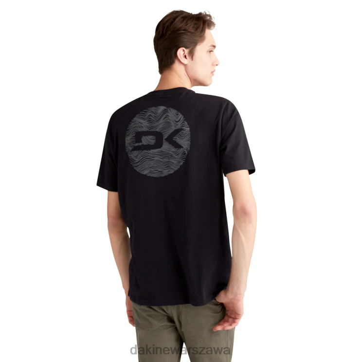 Dakine mężczyźni Koszulka z krótkim rękawem Global Waves B0XJ2212 czarny odzież