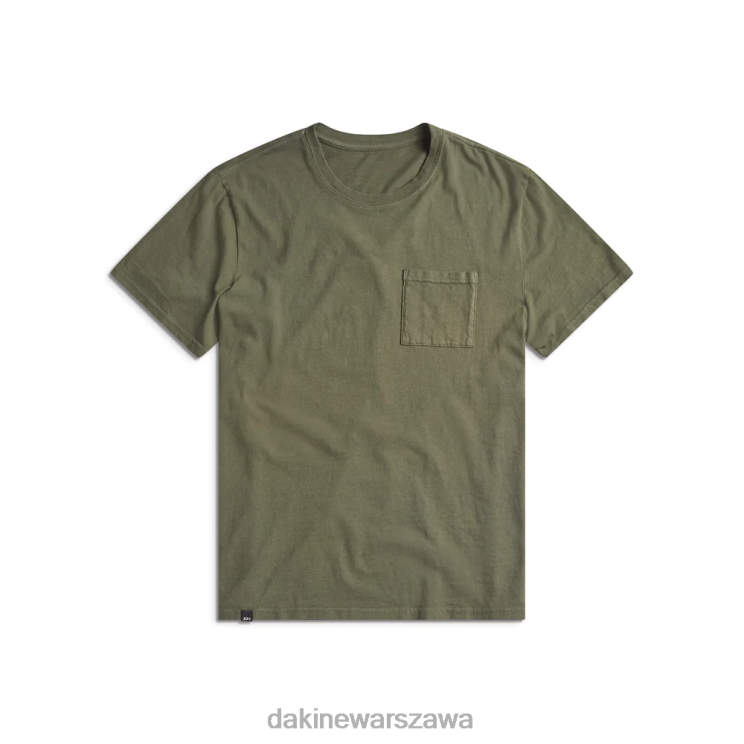 Dakine mężczyźni T-shirt z krótkim rękawem i grubymi kieszeniami cruiser B0XJ2199 torf zielony odzież