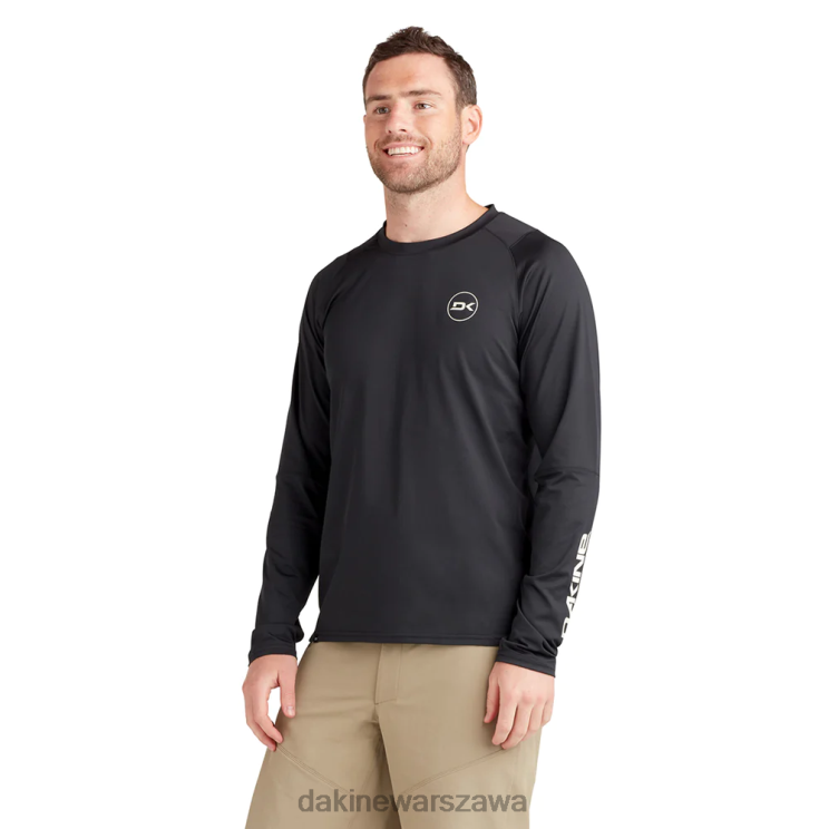 Dakine mężczyźni Koszulka rowerowa Vectra z długim rękawem B0XJ2174 czarny odzież