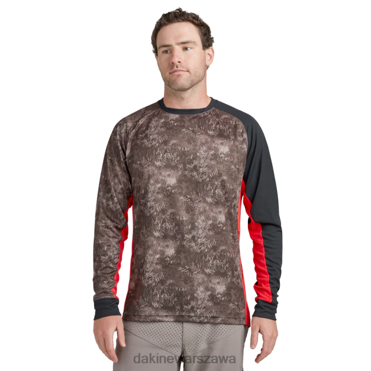 Dakine mężczyźni Koszulka rowerowa z długim rękawem Thrillium B0XJ2156 wydruk hashera odzież