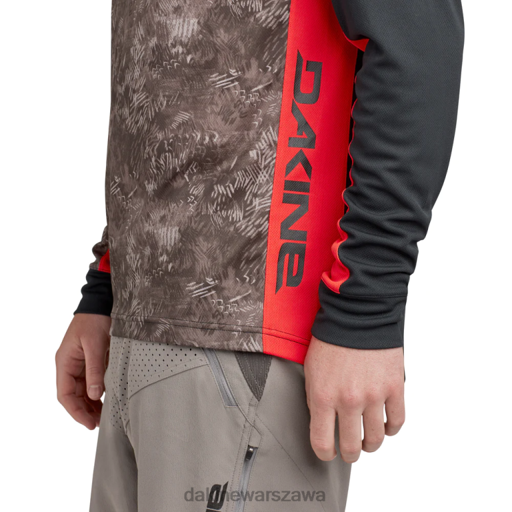 Dakine mężczyźni Koszulka rowerowa z długim rękawem Thrillium B0XJ2156 wydruk hashera odzież