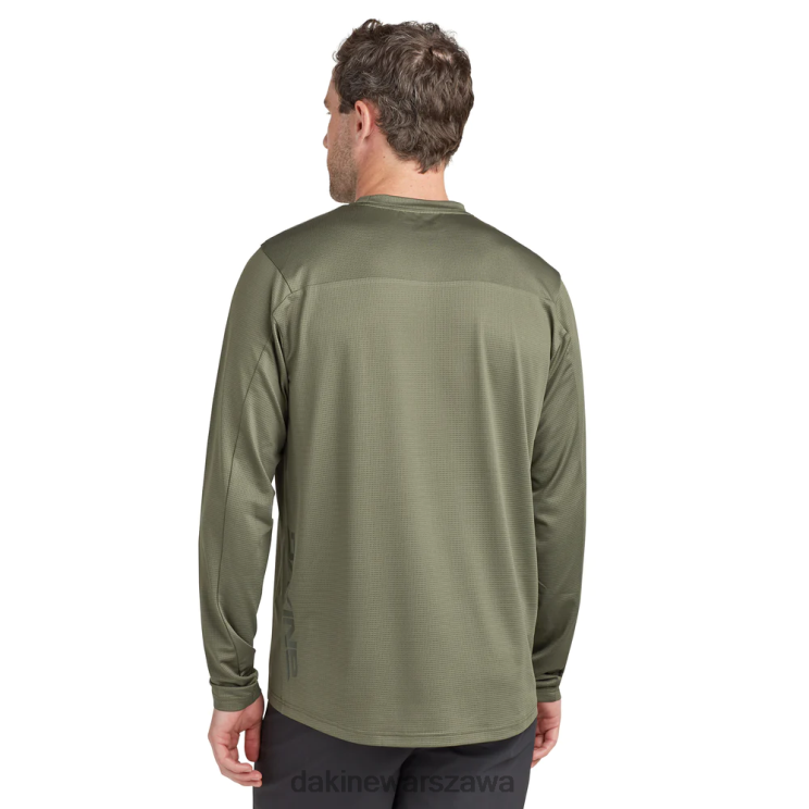 Dakine mężczyźni Koszulka rowerowa z długim rękawem syncline B0XJ2139 zielony baldachim odzież