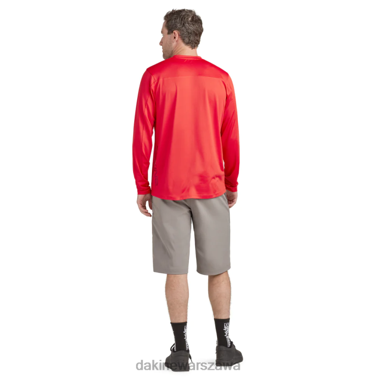 Dakine mężczyźni Koszulka rowerowa z długim rękawem syncline B0XJ2140 rozrywająca czerwień odzież
