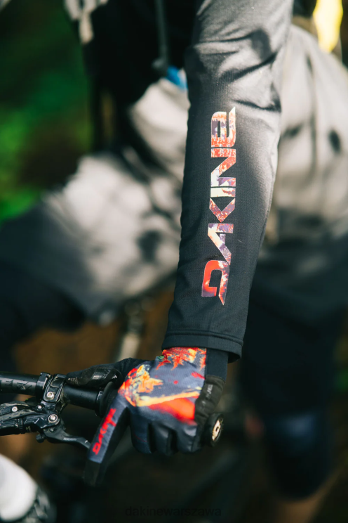 Dakine mężczyźni Koszulka rowerowa z długim rękawem syncline B0XJ2143 czarna ewolucja odzież