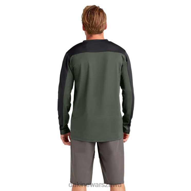Dakine mężczyźni Koszulka rowerowa z długim rękawem syncline B0XJ2147 torf zielony odzież
