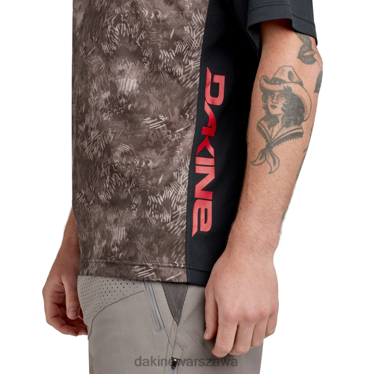 Dakine mężczyźni Koszulka rowerowa z krótkim rękawem Thrillium B0XJ2162 wydruk hashera odzież