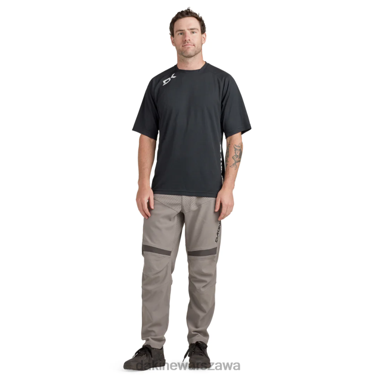 Dakine mężczyźni Koszulka rowerowa z krótkim rękawem Thrillium B0XJ2163 czarny/biały ok odzież