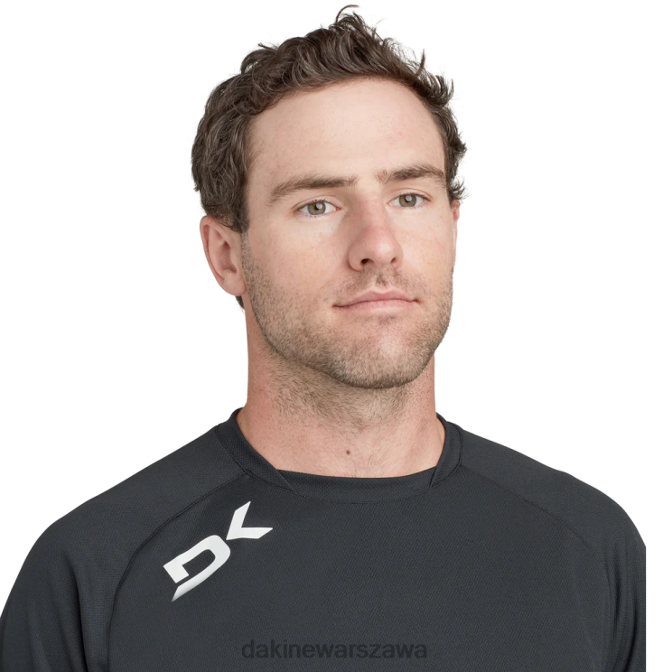 Dakine mężczyźni Koszulka rowerowa z krótkim rękawem Thrillium B0XJ2163 czarny/biały ok odzież