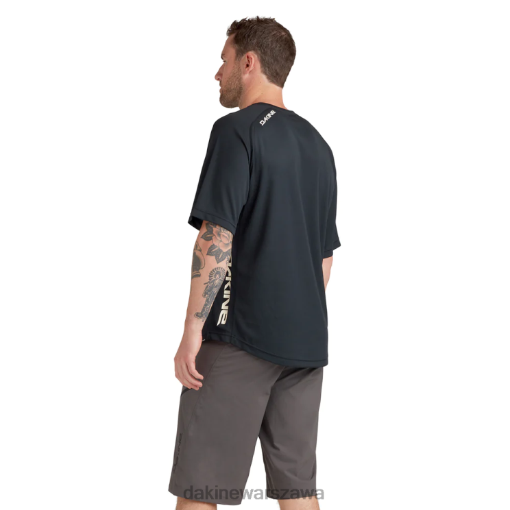 Dakine mężczyźni Koszulka rowerowa z krótkim rękawem Thrillium B0XJ2166 czarny odzież