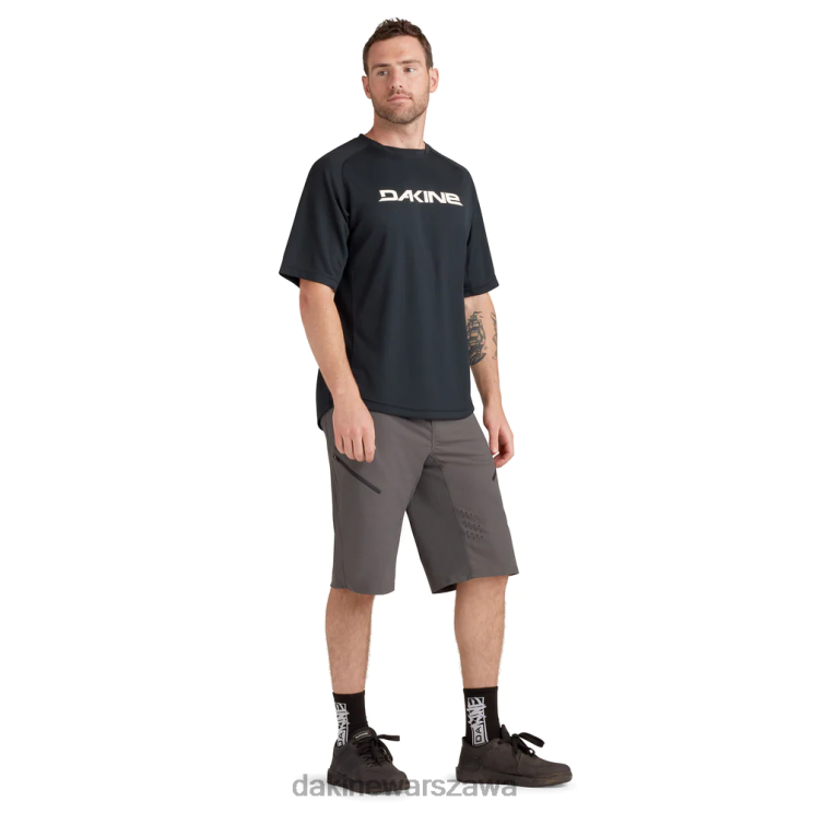 Dakine mężczyźni Koszulka rowerowa z krótkim rękawem Thrillium B0XJ2166 czarny odzież