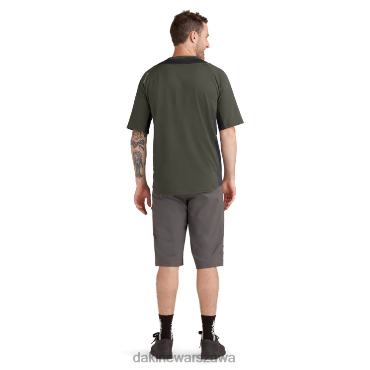 Dakine mężczyźni Koszulka rowerowa z krótkim rękawem Vectra B0XJ2171 torf zielony odzież