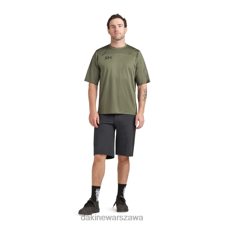 Dakine mężczyźni Koszulka rowerowa z krótkim rękawem syncline B0XJ2132 zielony baldachim odzież