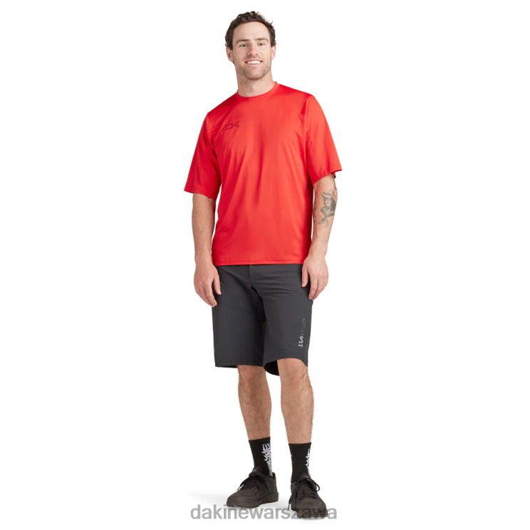 Dakine mężczyźni Koszulka rowerowa z krótkim rękawem syncline B0XJ2133 rozrywająca czerwień odzież