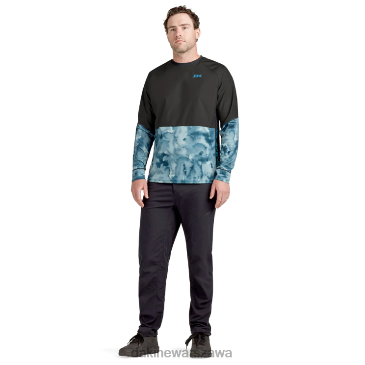 Dakine mężczyźni koszulka z długim rękawem Darkside B0XJ2157 nadruk w kolorze indygogo odzież