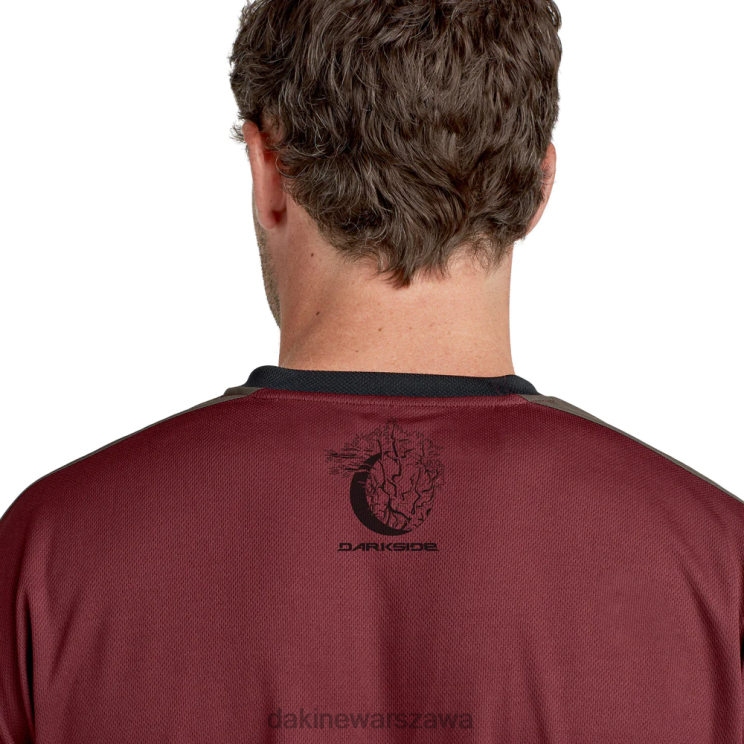 Dakine mężczyźni koszulka z długim rękawem Darkside B0XJ2158 bordowe lądowanie odzież