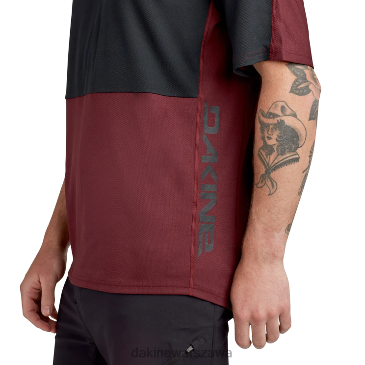 Dakine mężczyźni koszulka z krótkim rękawem Darkside B0XJ2159 bordowe lądowanie odzież