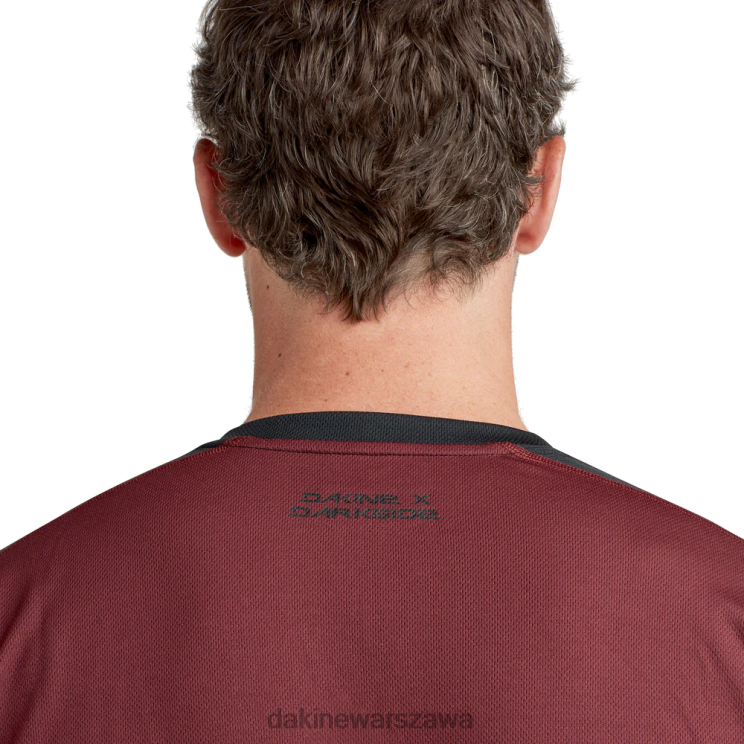 Dakine mężczyźni koszulka z krótkim rękawem Darkside B0XJ2159 bordowe lądowanie odzież