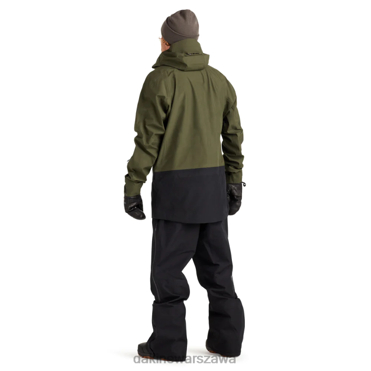 Dakine mężczyźni Kurtka Stoker Gore-Tex 3L B0XJ24 torf zielony odzież