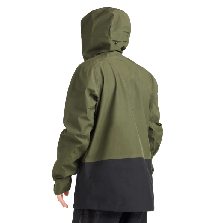 Dakine mężczyźni Kurtka Stoker Gore-Tex 3L B0XJ24 torf zielony odzież