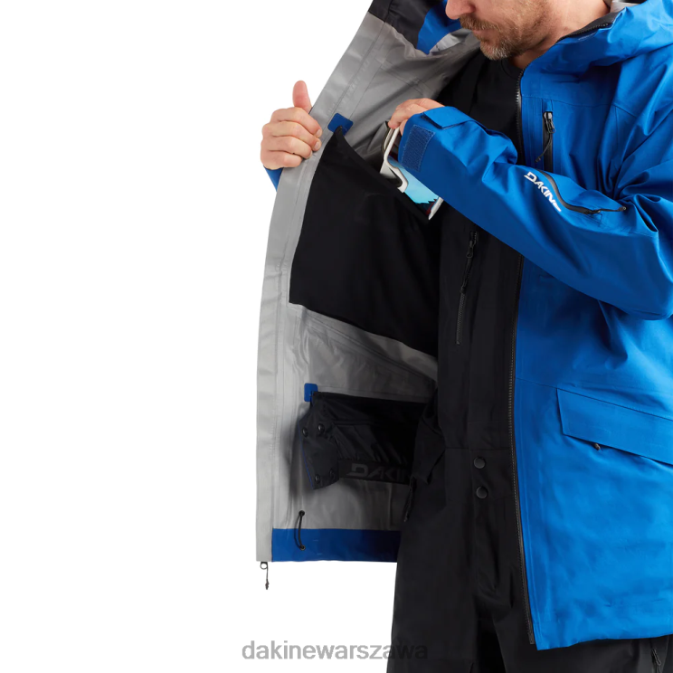 Dakine mężczyźni Kurtka Stoker Gore-Tex 3L B0XJ25 ultramarynowy błękit odzież