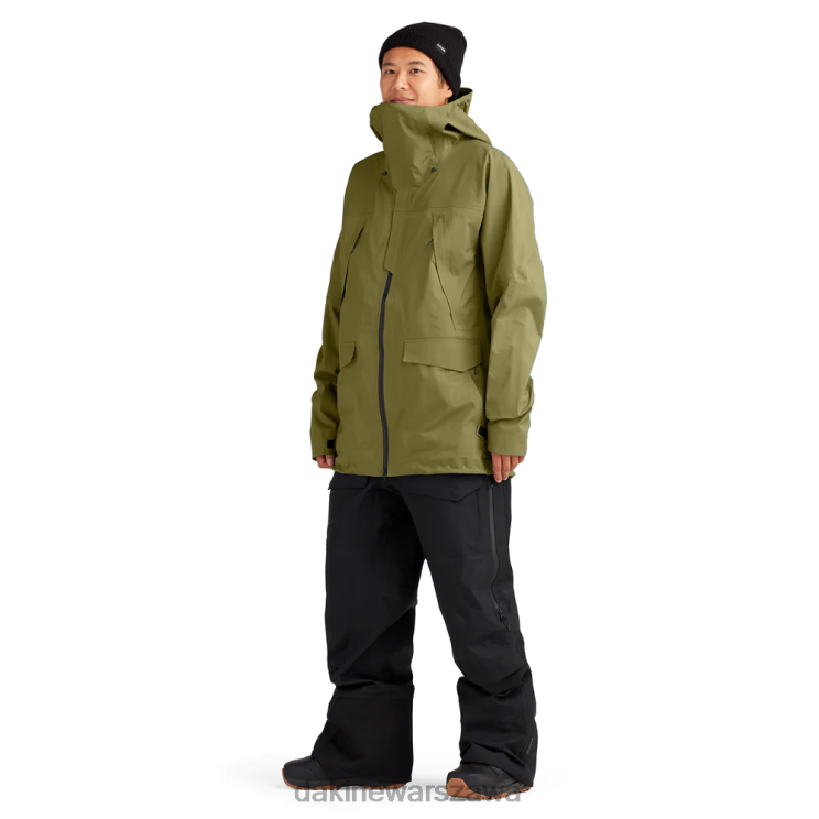 Dakine mężczyźni Kurtka nadawcza ze stretchem 3l B0XJ213 ziemista zieleń odzież