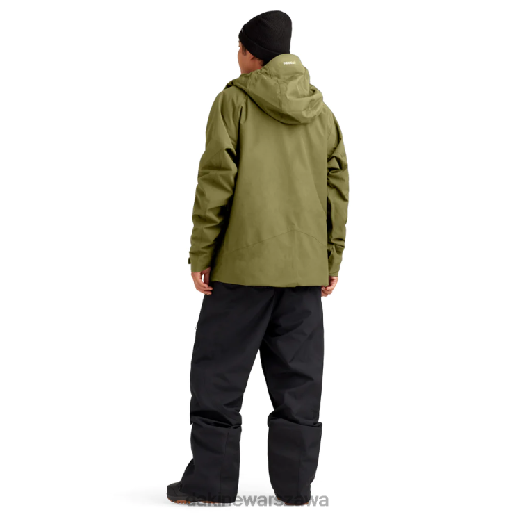 Dakine mężczyźni osiągnij izolowaną kurtkę 20 tys B0XJ219 ziemista zieleń odzież