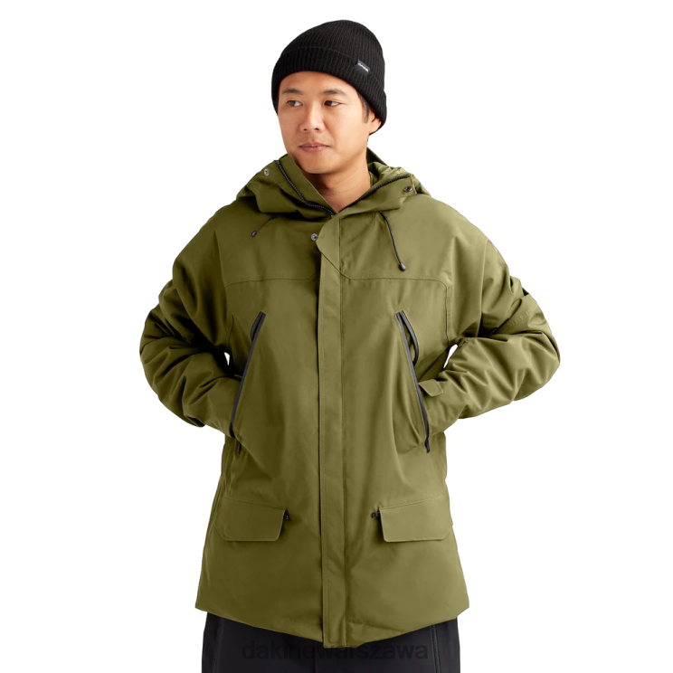 Dakine mężczyźni osiągnij izolowaną kurtkę 20 tys B0XJ219 ziemista zieleń odzież