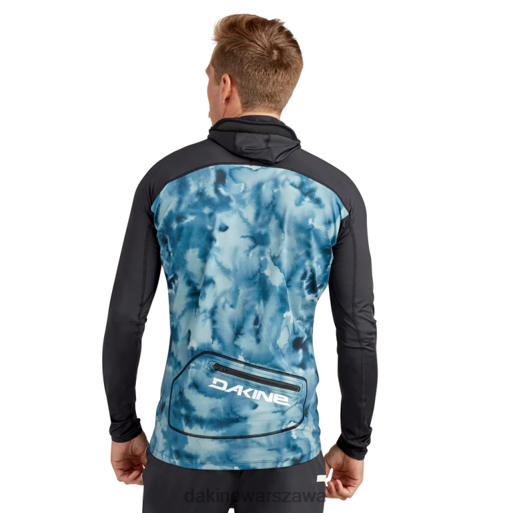 Dakine mężczyźni Dopasowana bluza z kapturem z długim rękawem, HD B0XJ2235 nadruk w kolorze indygogo odzież