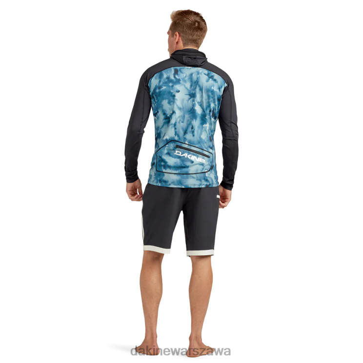 Dakine mężczyźni Dopasowana bluza z kapturem z długim rękawem, HD B0XJ2235 nadruk w kolorze indygogo odzież