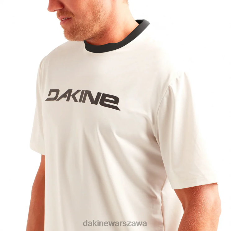 Dakine mężczyźni Korzenie luźnego kroju z krótkim rękawem rashguard B0XJ2239 surf biały/czarny odzież